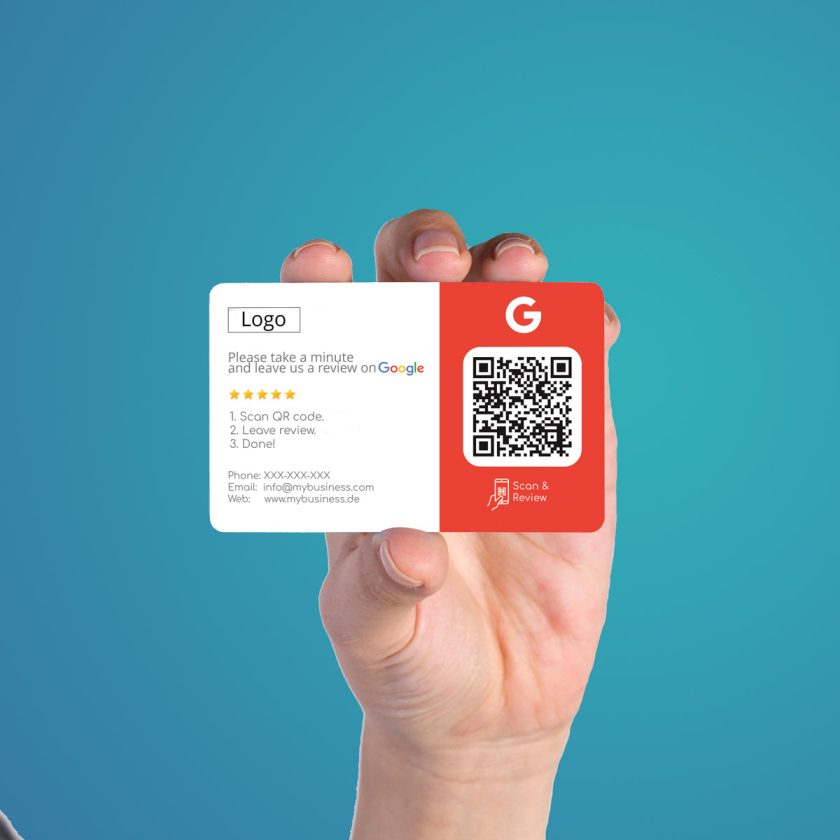 Google Review Business Card Icon "Refresh" with Google Review QR - Image 7