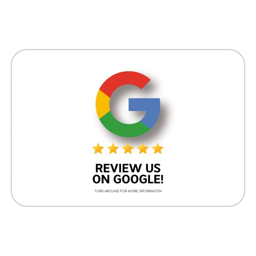 Google Review Business Card Icon with Google Review QR Code - Image 3