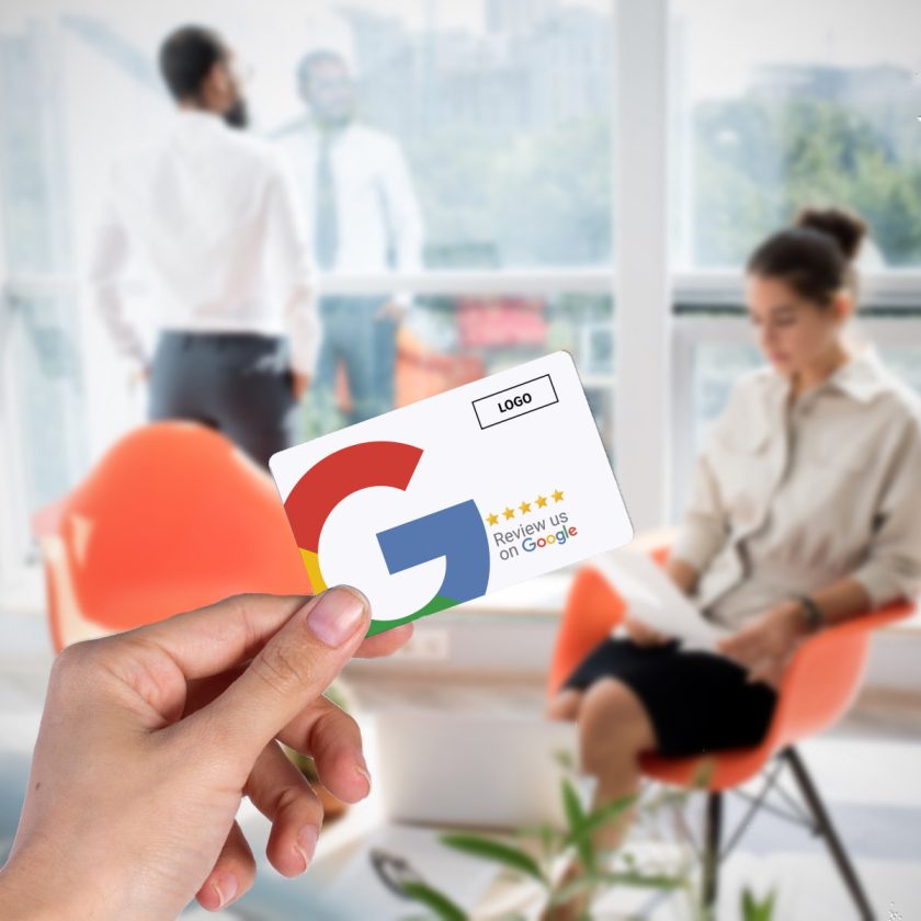 Google Review Business Card Iconic with Google review QR Code - Image 5