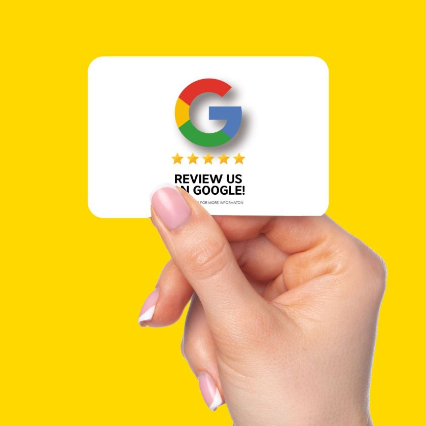 Google Review Business Card Icon with Google Review QR Code - Image 5